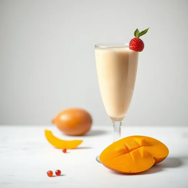 Smoothie Energizzante al Mango e Latte di Soia