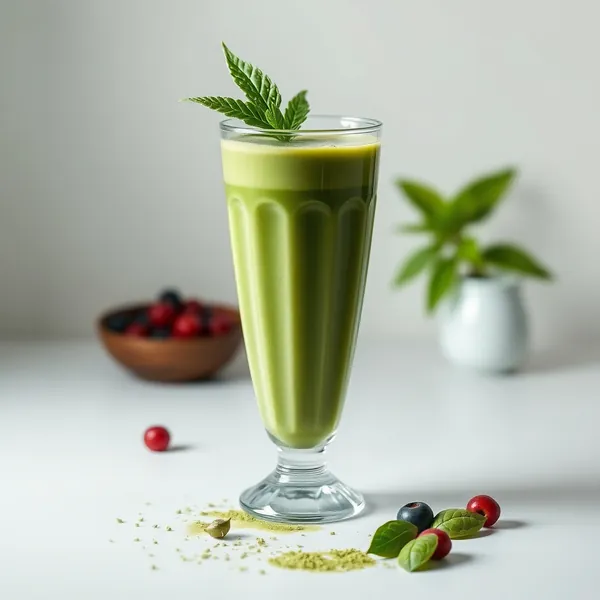 Energie-Booster Matcha Protein Shake