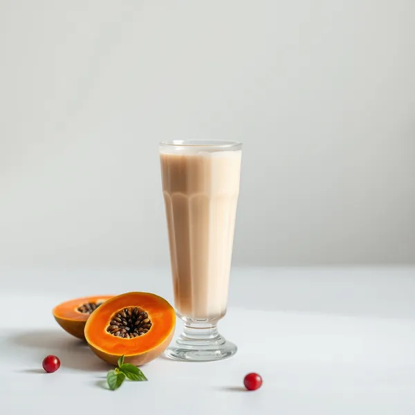 Energy-Boosting Papaya Spelt Milk Smoothie