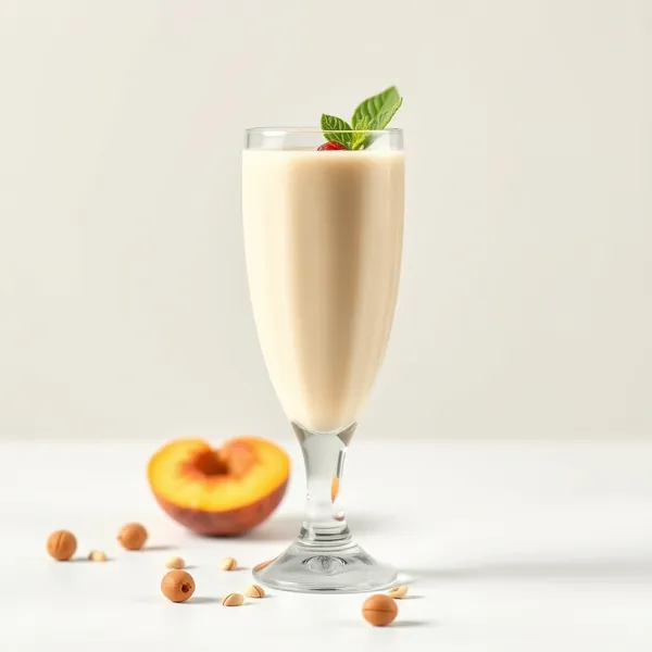 Energisierender Pfirsich-Pistazien-Smoothie