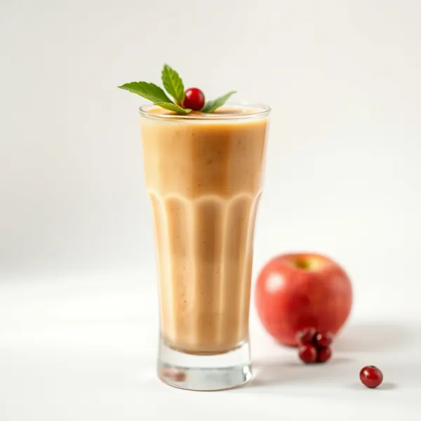 Smoothie Energizzante al Burro di Arachidi e Succo di Mela
