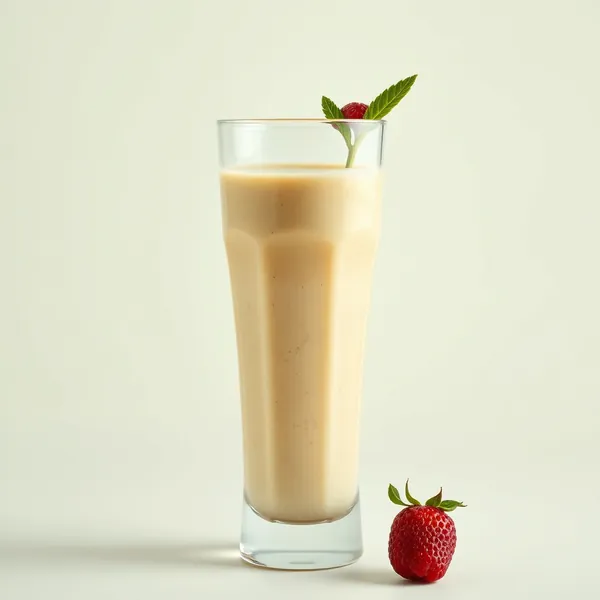 Smoothie Energizante de Manteiga de Amendoim e Água de Coco