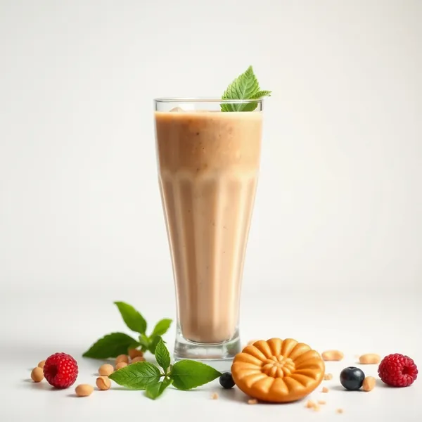 Energie Steigernder Erdnussbutter Protein Shake