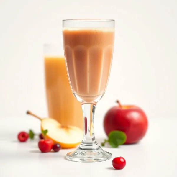 Energy Boosting Pear Apple Juice Smoothie
