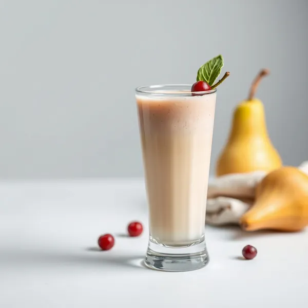 Frullato Energizzante alla Pera e Latte di Anacardo
