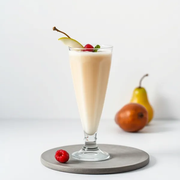 Smoothie Énergisant à la Poire et à l'Eau de Coco