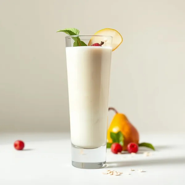 Smoothie Énergisant à la Poire et à l'Avoine