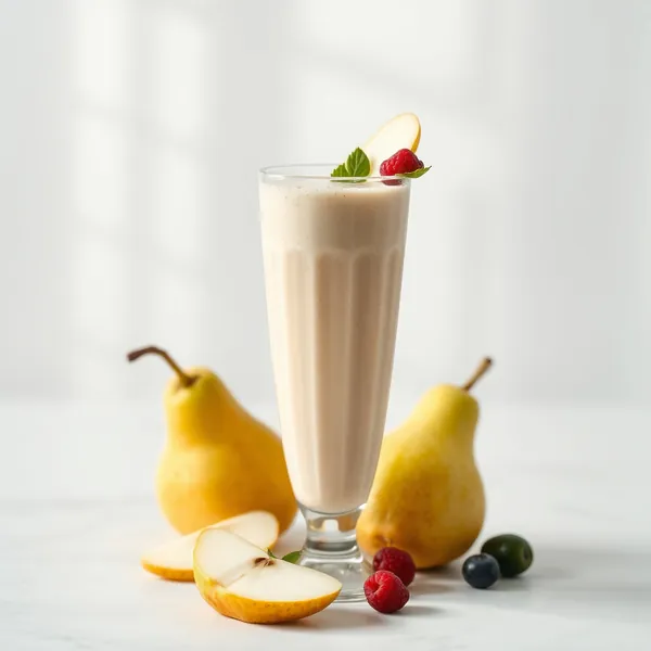 Smoothie de Protéine de Poire Énergisant