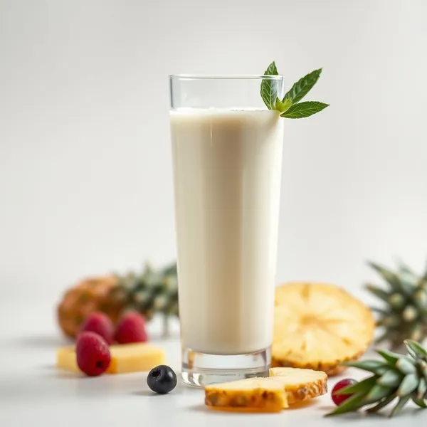 Smoothie Énergisant au Kefir d'Ananas