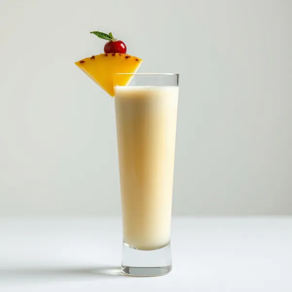 Frullato Energizzante all'Ananas e Latte di Soia