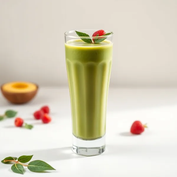Batido Energizante de Té Matcha con Proteína