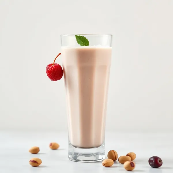 Smoothie Énergisant au Lait de Pistache et Protéines