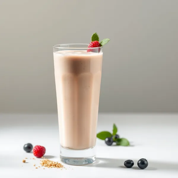 Batido Energizante de Leite de Espelta e Proteína