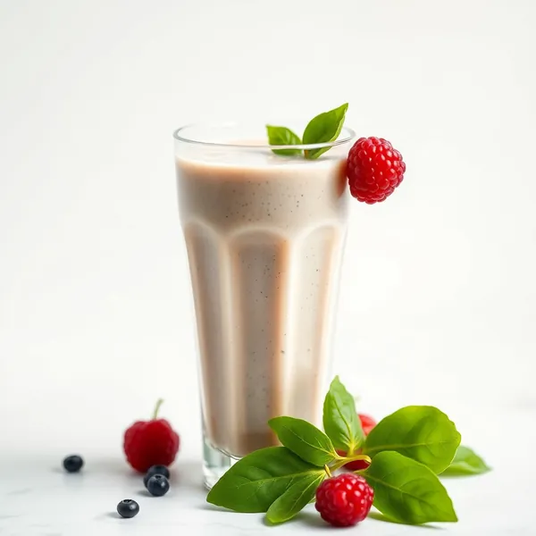 Energiefreundlicher Spinat-Kefir-Smoothie