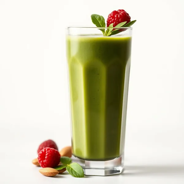 Frullato Energizzante di Spirulina e Latte di Mandorla
