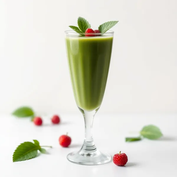Batido Energizante de Espirulina e Água de Coco