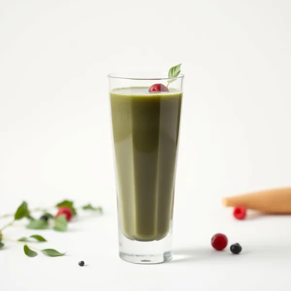 Smoothie Energizante de Leite de Cannabis e Spirulina