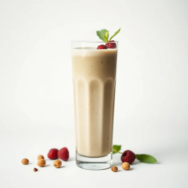 Batido Energizante de Leite de Pistache e Spirulina
