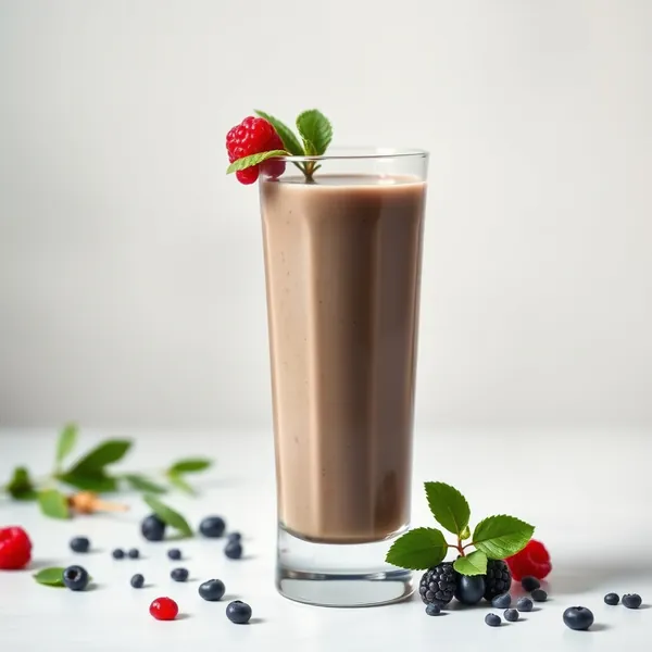 Smoothie Energizante de Espirulina e Leite de Soja
