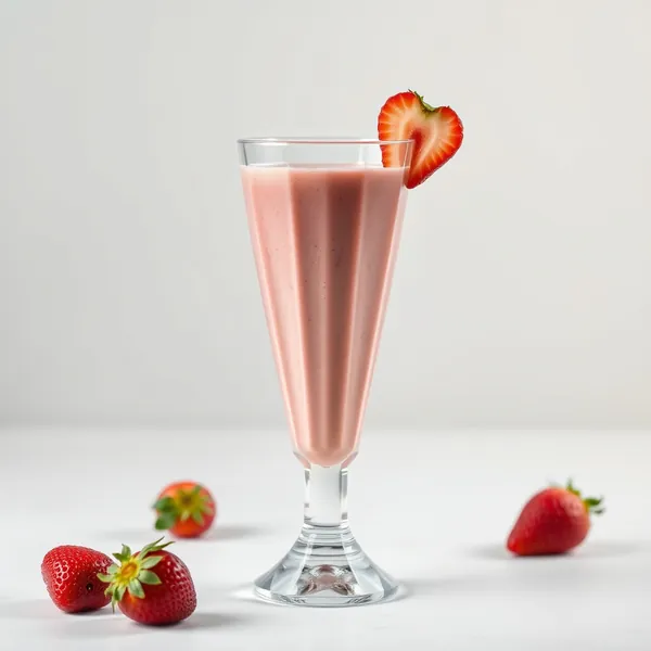 Energisierender Erdbeer-Protein-Smoothie