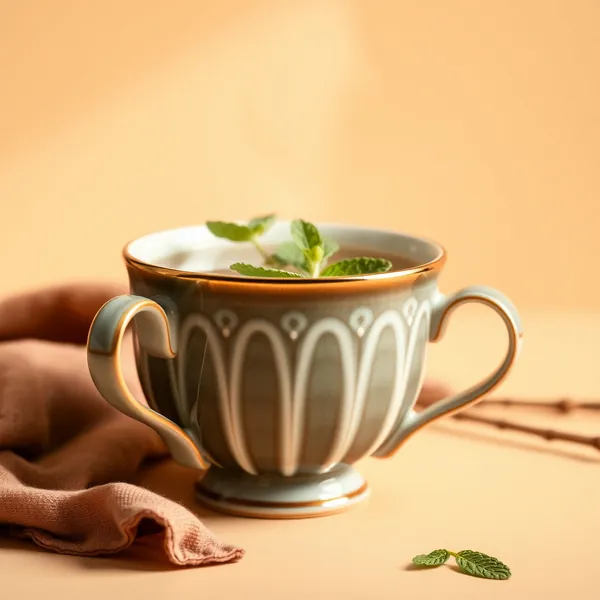 Chá de Menta Fermentado