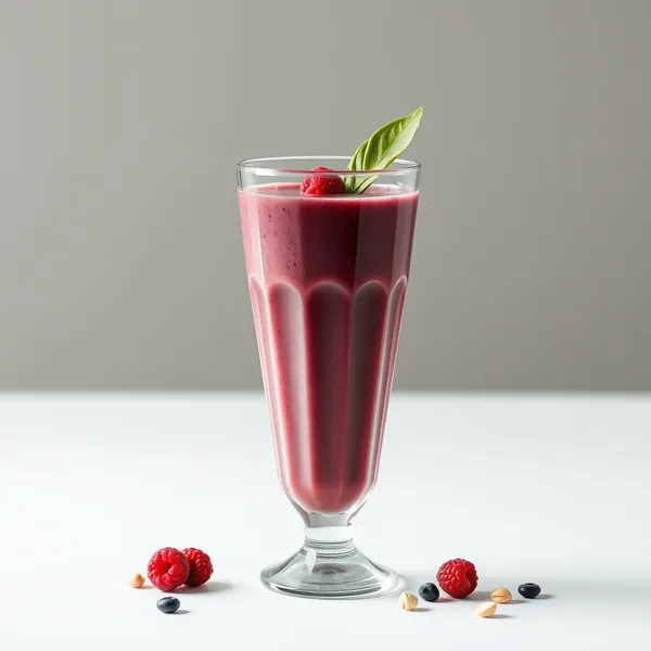Smoothie Rico em Fibra de Açaí e Leite de Pistache
