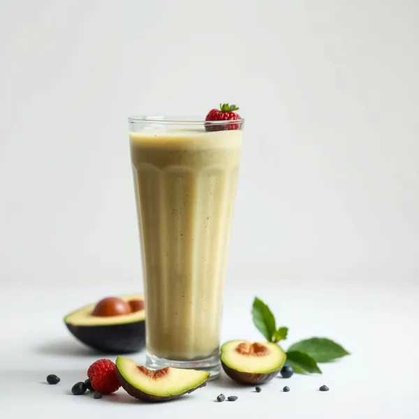 Frullato di Proteine di Avocado Ricco di Fibre