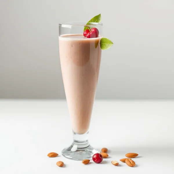 Fiber-Rich Banana Almond Milk Smoothie