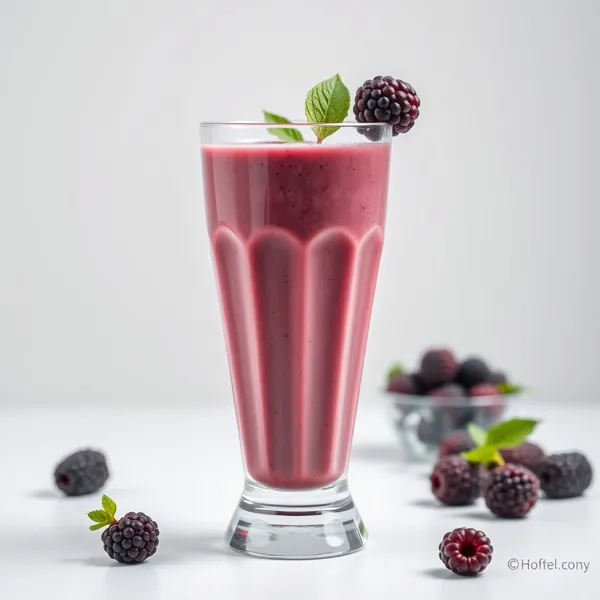 Smoothie de Kefir de Amora Rico em Fibra