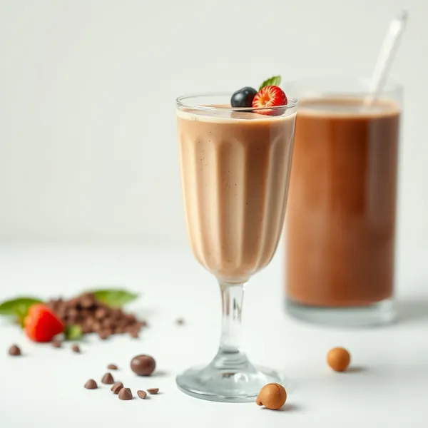 Smoothie al Latte di Macadamia e Cacao Ricco di Fibre