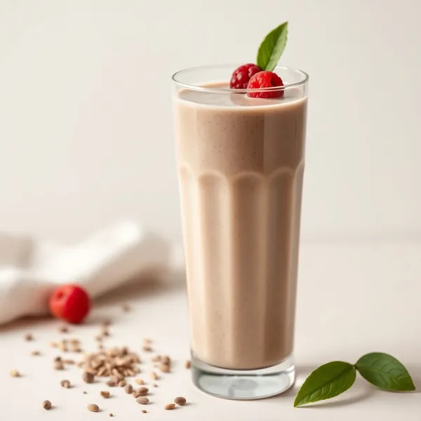 Fiber-Rich Chia Seed Cashew Milk Smoothie
