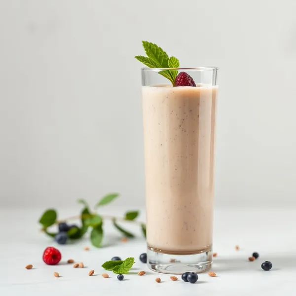 Fiber-Rich Chia Seed Pea Milk Smoothie