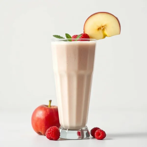 Smoothie de Suco de Maçã e Coco Rico em Fibra