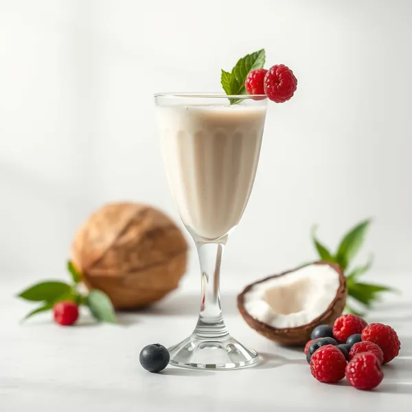 Batido de Coco Rico em Fibra