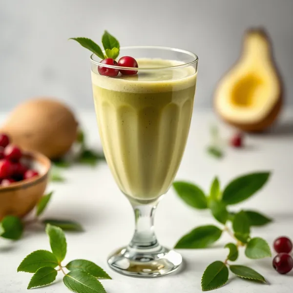 Batido de Té Matcha de Coco Rico en Fibra