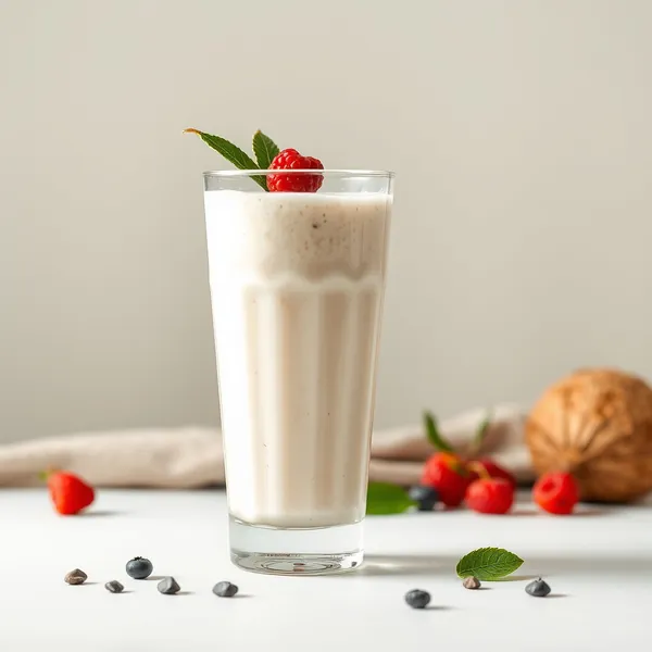 Batido de Leite de Arroz e Coco Rico em Fibra