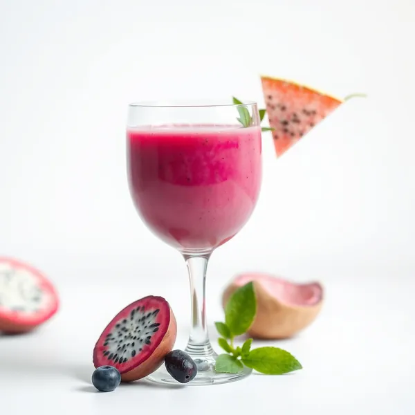 Fiber-Rich Dragonfruit Coconut Water Smoothie