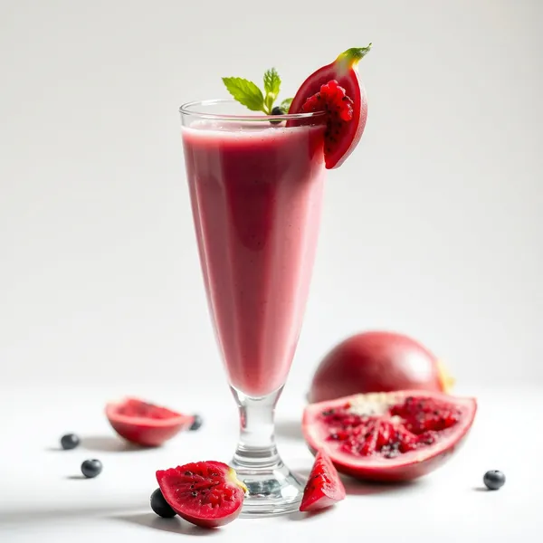 Batido de Yogur Griego con Dragon Fruit Alto en Fibra