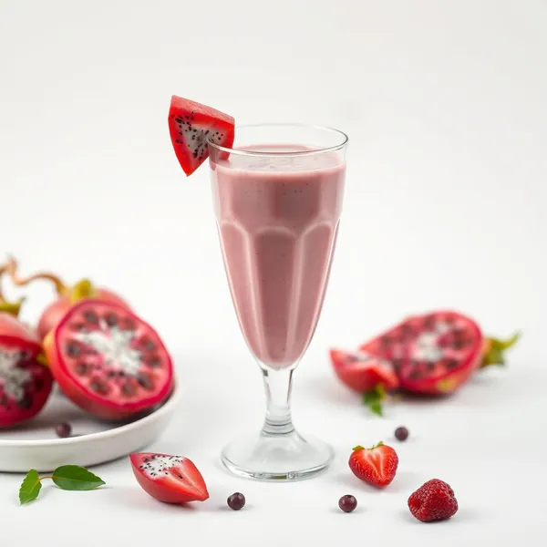Fiber-Rich Dragonfruit Kefir Milk Smoothie