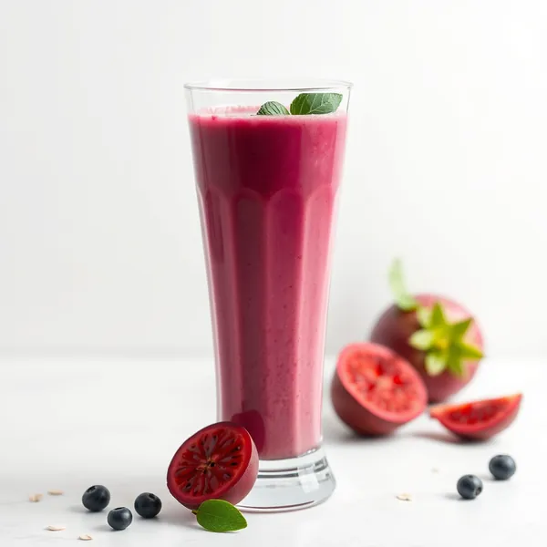 Smoothie de Leite de Aveia e Dragão Rico em Fibra