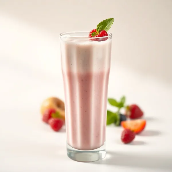 Smoothie de Gingembre et Yaourt Grec Riche en Fibres