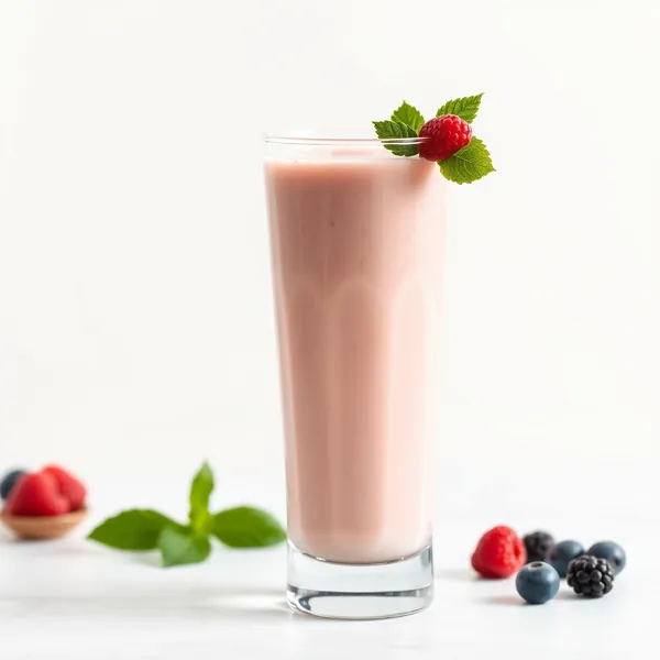 Smoothie de Kefir de Gingembre Riche en Fibres
