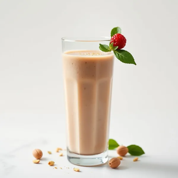Fiber-Rich Ginger Pistachio Milk Smoothie