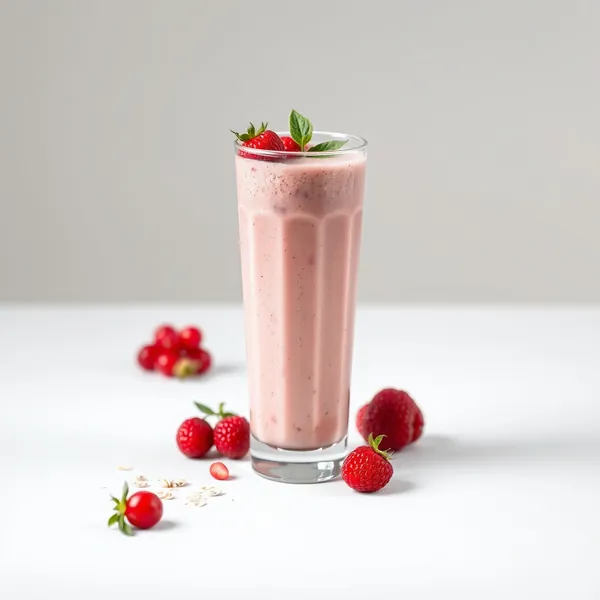 Smoothie de Leite de Aveia com Goji e Fibra