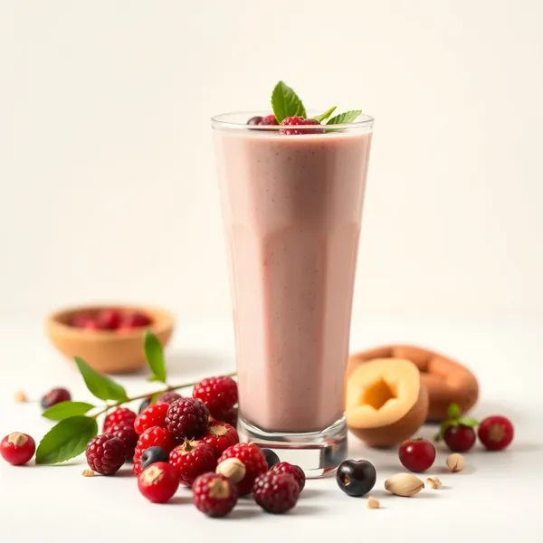 Fiber-Rich Goji Berry Pistachio Milk Smoothie