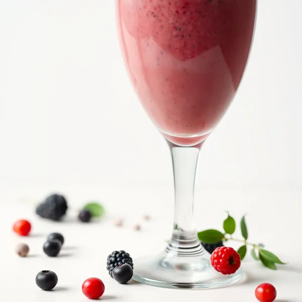 Smoothie de Leite de Espelta e Bayas de Goji Rico em Fibra