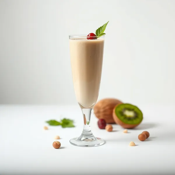 Smoothie Kiwi Lait de Noisette Riche en Fibres