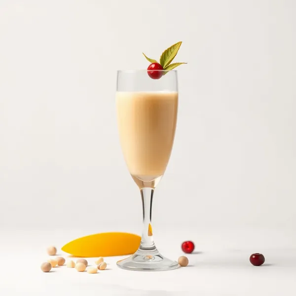 Fiber-Rich Mango Macadamia Milk Smoothie