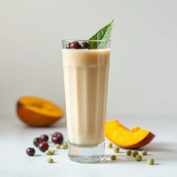 Fiber-Rich Mango Pea Milk Smoothie