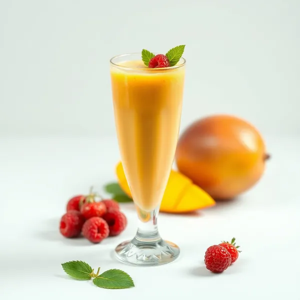 Batido de Manga Rico em Fibra e Proteína